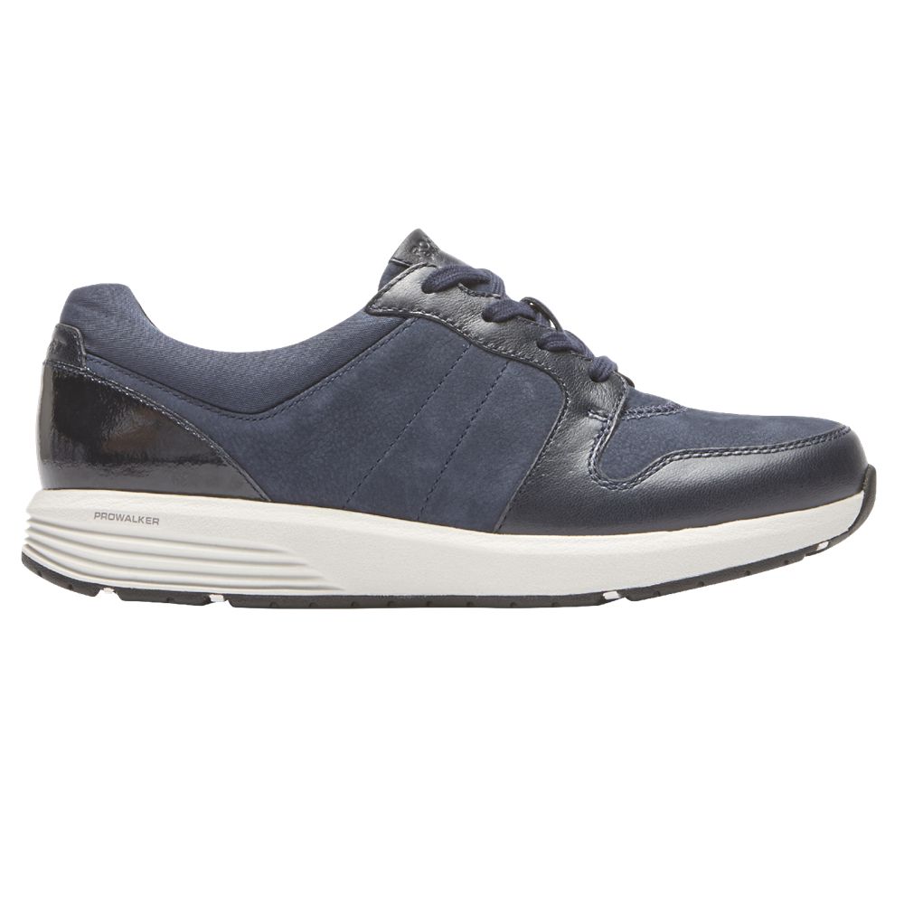 Sapatilhas Mulher Rockport Trustride Derby Trainer Azuis Escuro,Portugal XNBST-1465